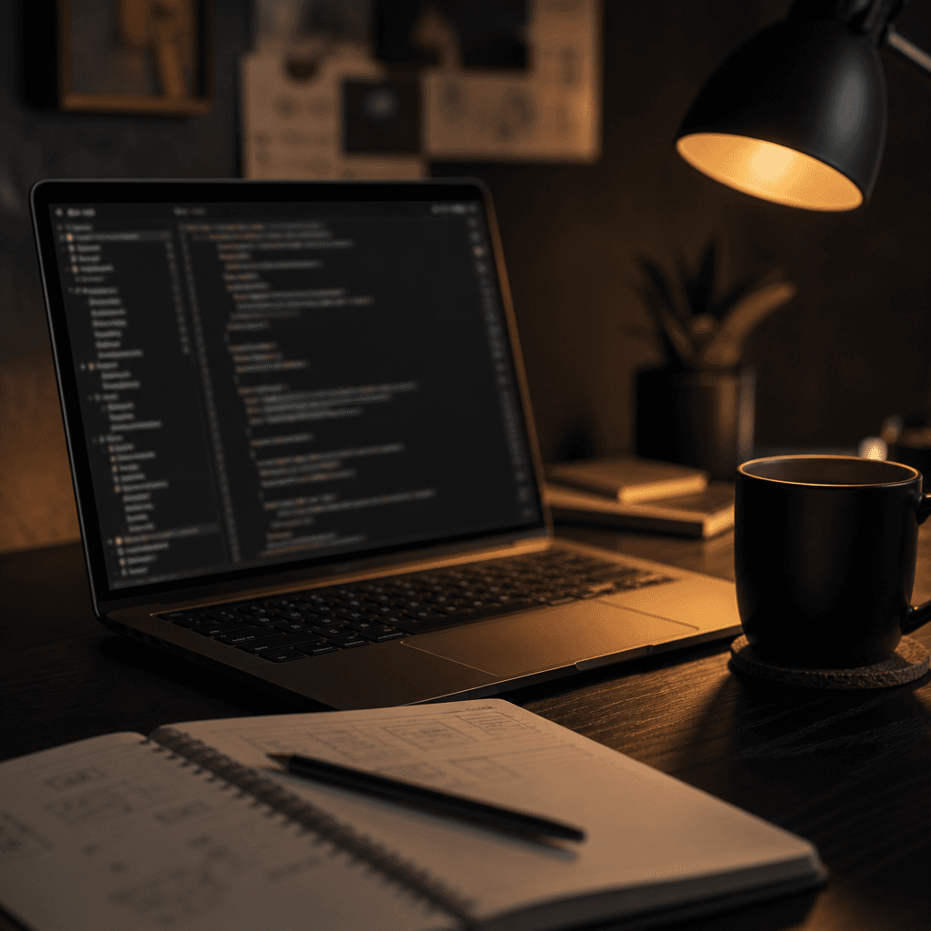 Developer workspace ready for publishing